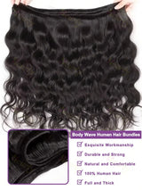 Body Wave Raw 1 3 4 Human Hair Bundles Unprocessed Human Hair Wavys Double Drawn Weft Virgin Hair Bundles Weave Extensions