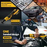 DEWALT DCF512 13MM Ratchet Right Angle Wrench Variable Speed Brushless Power Wrench LED light Cordless Battery Power Tools