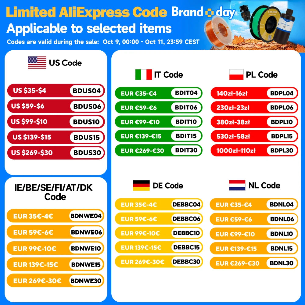 KINGROON 5KG Silk Tricolor PLA Filament 1.75mm, Three-colour Coextrusion 3D Printing Material, New Color Change, 5Roll 1kg/Spool