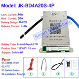 Jikong JK BMS 4s 7s 8s 13s 16s 20s 24s 10s20a 12v 24v 36v 48v 51v 96v 48b 100a 200a Display Seplos Pcb Board Lto Smart Lifepo4