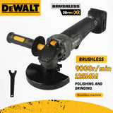 DEWALT 20V Cordless Angle Grinder 800W Power 125mm Wheel with Detachable Auxiliary Handle for Heavy Duty Industrial Jobs tools