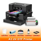 A3 UV Printer A3 XP600 UV DTF Printer Impresora L805 UV Flatbed Printer For Acrylic Metal Sticker Printer Machine UV Printer