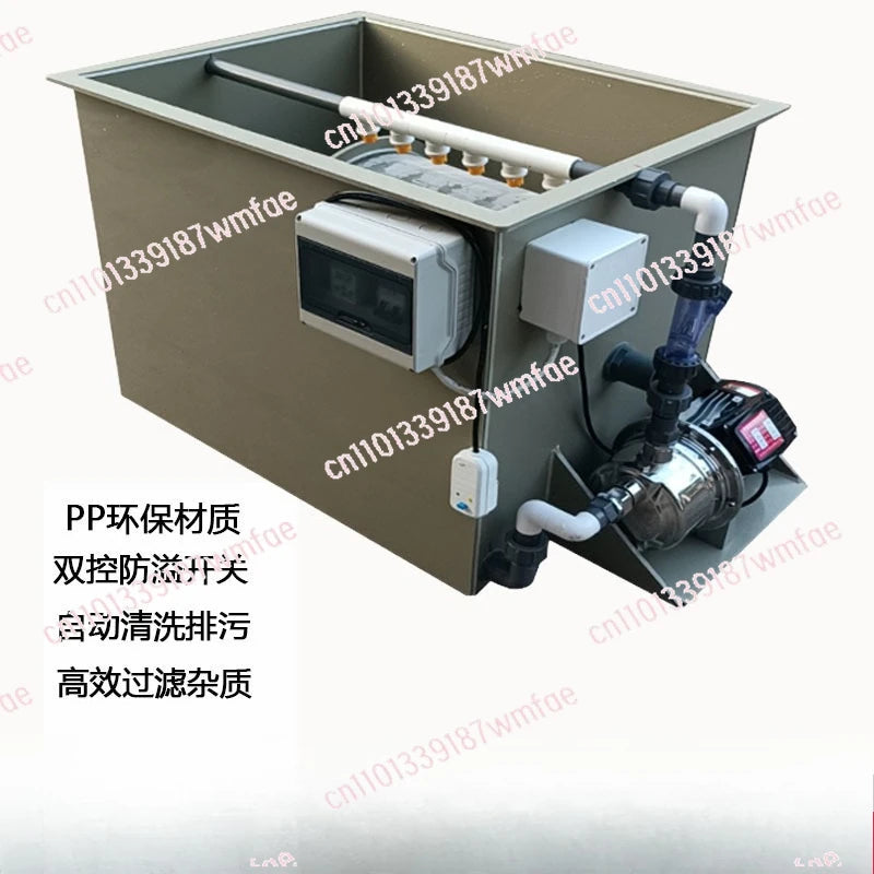 20 Ton Good Drum Micro Filter Fish Pond Drum Machine Filter Aquaculture Automatic Backwashing Koi Pond Water Circulation System