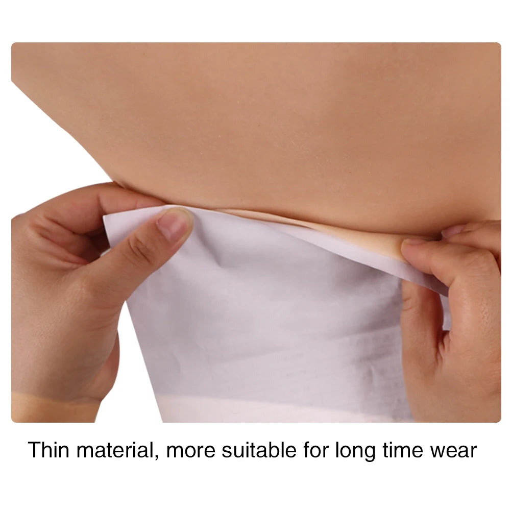 Thin Silicone Fake Boobs Breast Forms Breastplate for Cosplay Dragqueen Crossdressing Crossdresser