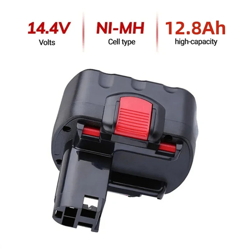 For BOSCH 14.4V Power Tool Battery for BAT038, BAT040, BAT140, PSR 14.4VE-2, GSR 14.4V, GDS, 35614, BAT041 Replacement battery