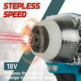 Makita TW004G 18V Brushless Cordless Electric High Torque Impact Wrench for Auto Repair