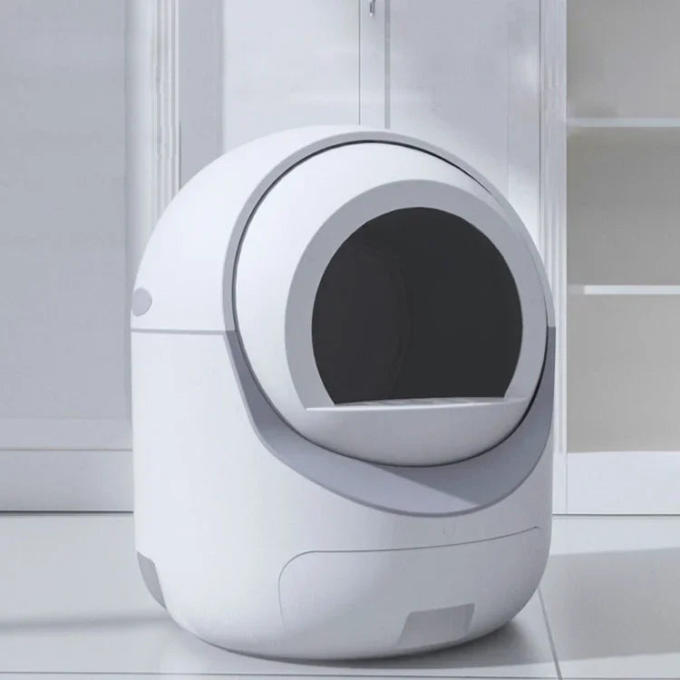 High Quality Intelligent Self-Cleaning for Big Pet Cats Luxury Fully Enclosed Automatic Cat Toilet Cat  Box