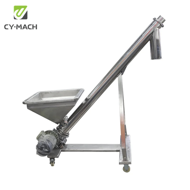 CY-MACH Auto Flexible Fish Food Screw Feeder