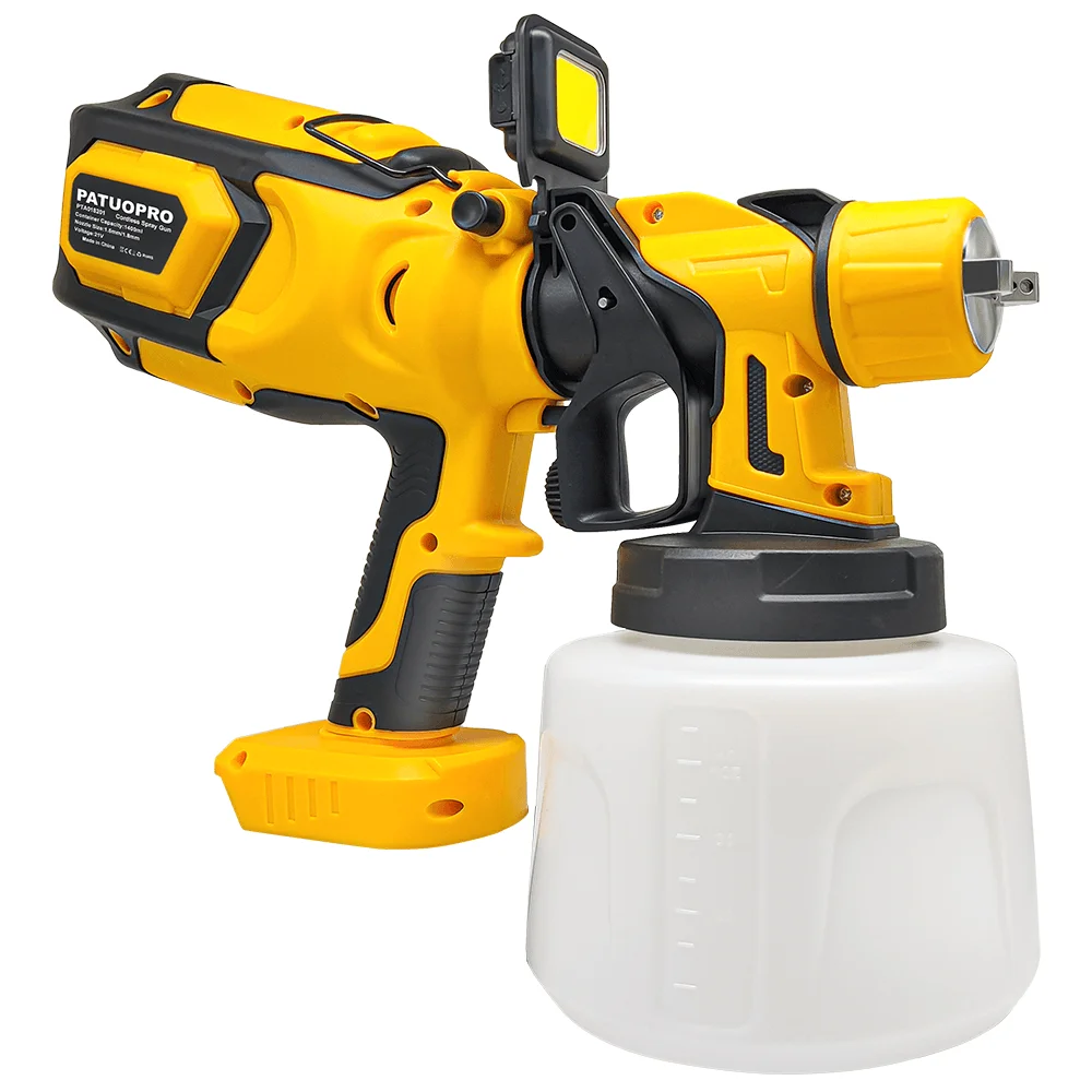 1400ML Cordless Spray Gun Electric Paint Sprayer Portable Auto Furniture Coating Airbrush Power Tool For Makita 18V Battery