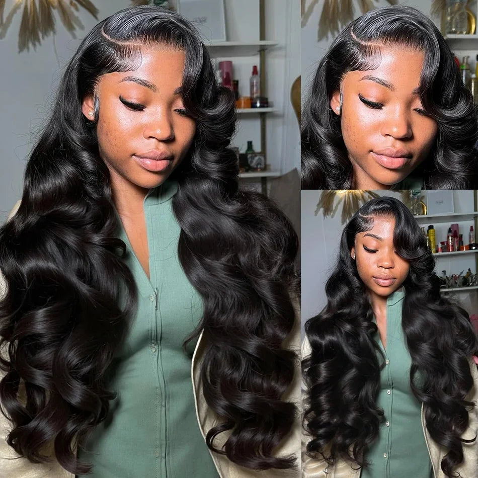 Body Wave Human Hair Wigs 13x6 Hd Lace Frontal Wigs Pre Cut 5X5 Glueless Wig 30 40 Inch For Women Preplucked 13x4 Lace Front Wig