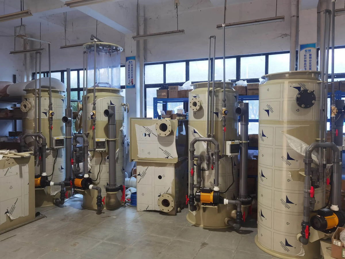 10m3/h 20m3/h 30m3/h Factory Price Fish Pond RAS Small Large Capacity Protein Skimmer Marine Saltwater /fresh Water