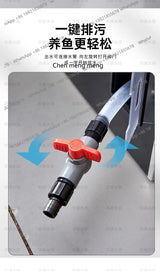 Filter fish tank living room large ecological water-free special fish tank for koi aquarium