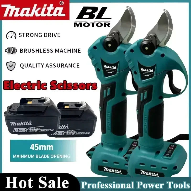 Makita Garden Pruner Tool Professional Cordless Electrician Scissors Pruning Shears Cutter Wireless Drills Tools