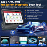 2025 LAUNCH X431 V PRO 4.0 Elite Bidirectional Scan Tool Online Coding &38+ Reset,Full System,VAG Guide,2 Yrs FREE Update