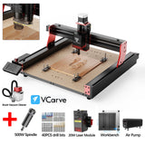 Twotrees 3-Axis/4-Axis CNC Router Milling Cutting Machine TTC450 PRO  Jewelry Engraver For Wood Acrylic PCB PVC MDF Metal