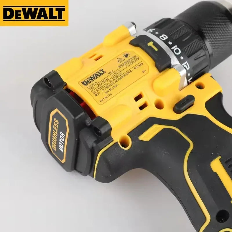 DEWALT DCD805 Brushless Cordless Impact Drill Electric Screwdriver Multi-Function Hand Drill Power Tools For 18V Battery