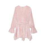 Satin Dress Women's Sundress Casual Dresses Long Sleeve Y2k Luxury Summer Universal 2025 Prom Woman Sleeves Womens Resort