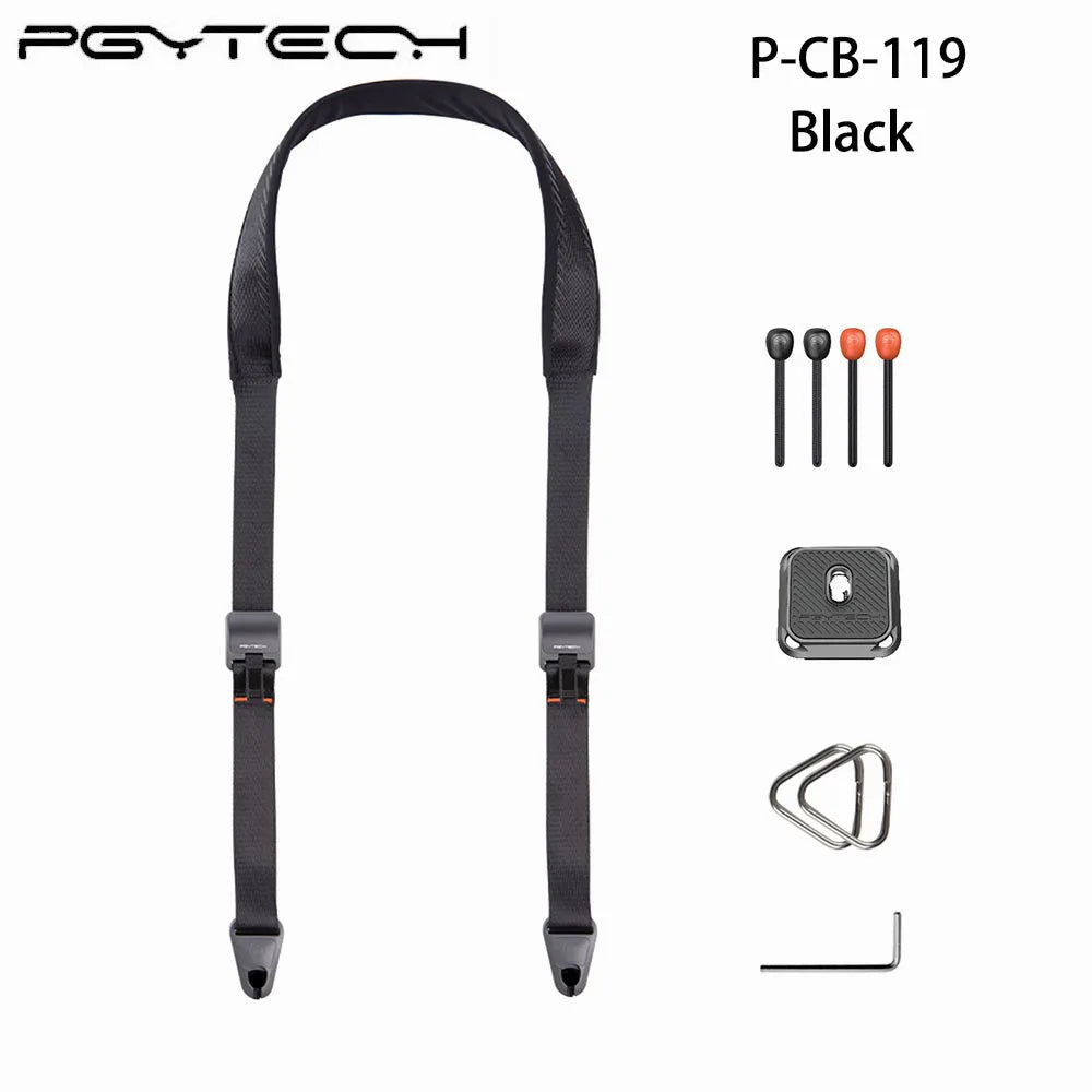 PGYTECH Camera Shoulder Strap Quick Release Buckles Upgrade Neck Strap For Photographers Camera Straps For Canon Sony DSLR/SLR