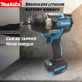 Makita 18V Lithium-Ion Impact Wrench DTW700 - Brushless Technology, Cordless Design, Maximum Torque Performance