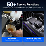 TOPDON ONE LITE Automotive OBD2 Scanner Full Systems Car Diagnostic Tool 50 Reset CANFD DOIP ECU CODING Active Test FCA SGW VAG