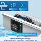 2026 New Stainless Steel Automatic Aquarium Fish Tank Water Filter System 6000L Capacity 220V for Exterior Pond Aquaculture