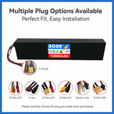 36V Lithium Battery Pack 10S4P 12Ah 14Ah 18650 Grade-A Cells 500W-1000W Built-in BMS for Kugoo M2 M2 Pro M2+ Electric Scooter