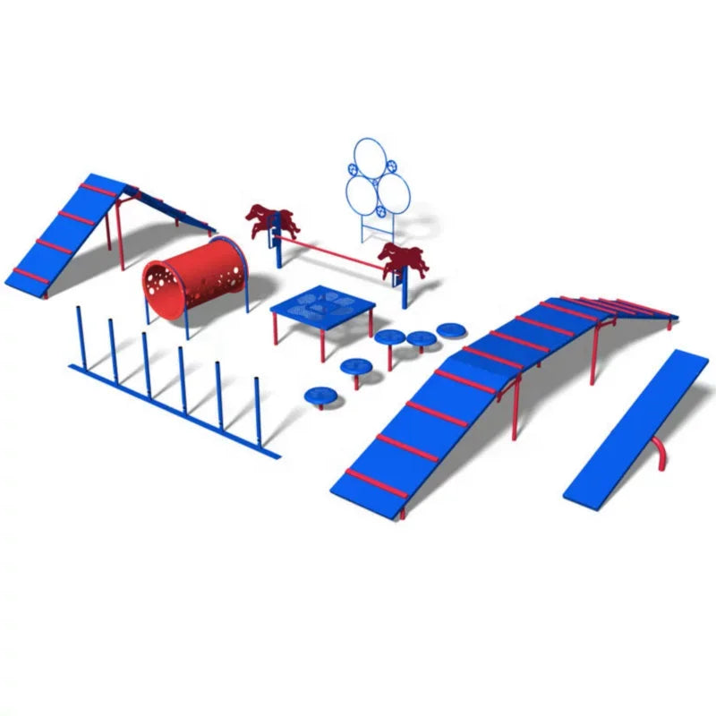 Commercial Cheap Pet Park Training Equipment Dog Park Playground Outdoor Dog Playground Equipment For Sale