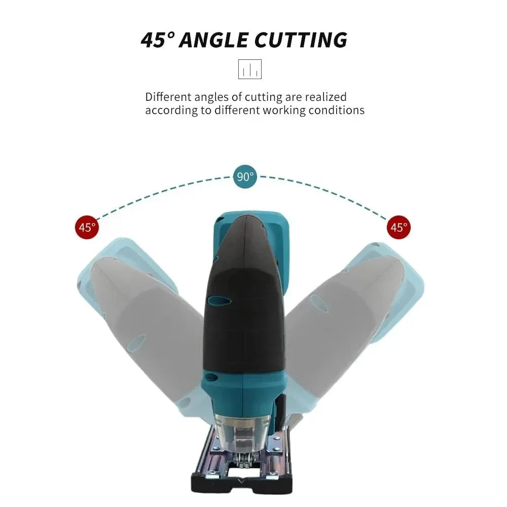 Makita DJV182Z  Brushless Jigsaw 18V Without Battery Blade Cordless Barrel Handle Portable Carpenter Power Tool