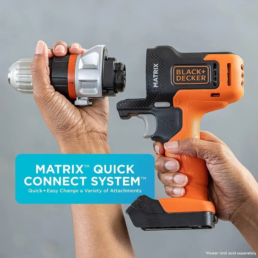 20V MAX Matrix Quick Connect System Cordless Lithium Power Drill and Driver with Battery Included Ideal for Home Repairs DIY P