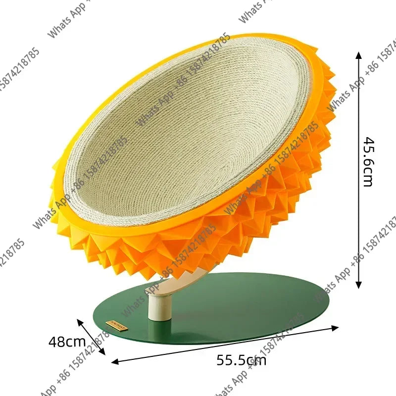 O B Durian Cat Litter Cat Scratching Board Grinding Claw Cat Rocking Chair Pet Products Nest Oversized Sisal Scratchers Furnitur