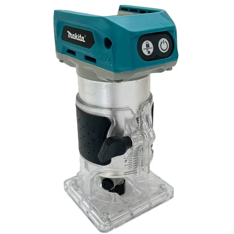MakitaTrimmer Rechargeable Trimming Machine Brushless Slotting Tool DRT50 Cordless  Milling Woodwork Engraving Machine