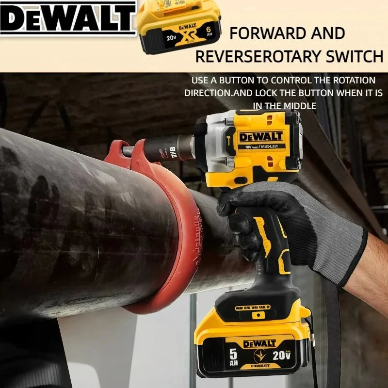 Dewalt  DCF921 Cordless Wrench  Atomic  Maximum 1/2 inch Cordless Impact Wrench Variable Speed Charging Wrench 18V20V Battery
