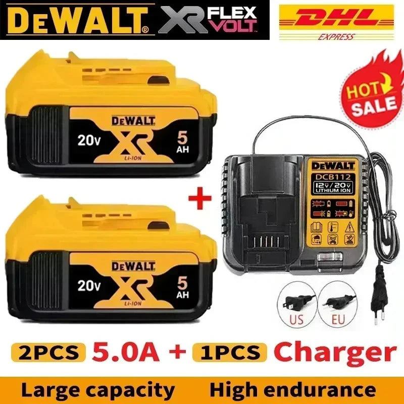 New 100% Original Dewalt 9.0Ah 20V/60V Power Tool Battery DCB206 DCB206 DCB205 DCB200 DCB203 For Dewalt power tool