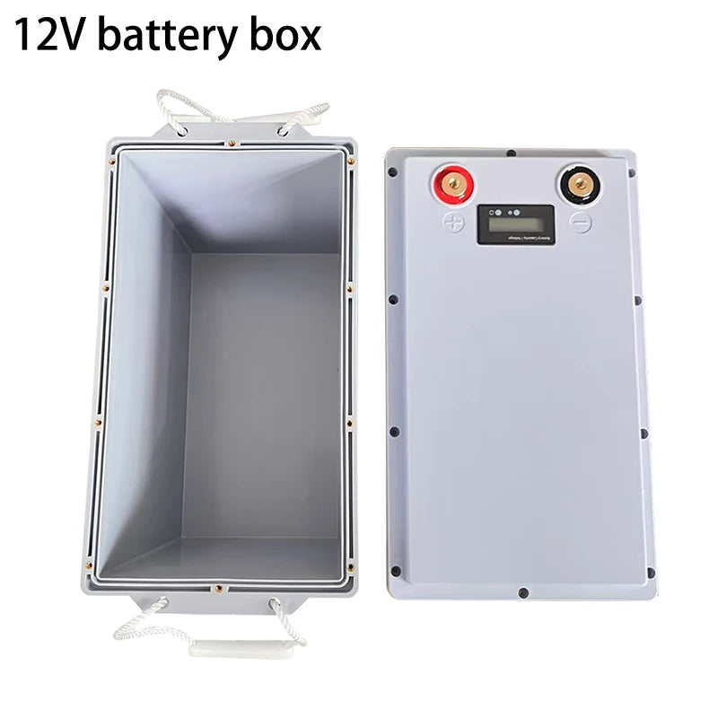 280Ah 320Ah 90Ah 105Ah Box Lifepo4 Battery Storage Boxes Screw type12V Solar Cells Case RV Yacht Battery Storage Plastic Case