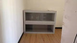 120cm Snake Cage Reptile Terrarium with Belt Closure Made of Glass and Plastic Packed in Box with Plastic Tray
