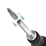 Makita D-58833 Magnetic Ratchet Hand Screwdriver Semi-Automatic Positive Negative Rubber Nonslip Hand Tools Screwdriver