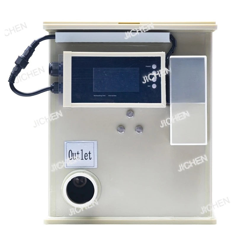 Aquarium fish tank drum filter 5000 liters small koi pond filter stainless steel wire mesh drum filter