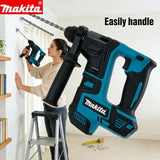Makita HR140D18V Cordless Brushless Rotary Hammer Drill 3-Mode Electric Hammer for Concrete Metal Wood with LED Light Power Tool