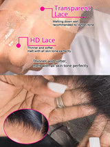 40 46 Inch 200 Density Frontal Wig For Black Women Brazilian Wigs Human