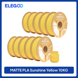 ELEGOO Multiple-Color Matte PLA Filament 1.75mm 2KG/4KG/5KG/10KG For EU US