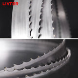 LIVTER  Woodworking Tungsten Steel Carbide Wood Band Saw Blade for Woodworking Machine  Cutting Hardwood