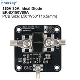 Enerkey 150V 200V 50A 80A High Current Ideal Diode Potting Module Solar Anti-reverse Charging Anti-Reverse Current Protection