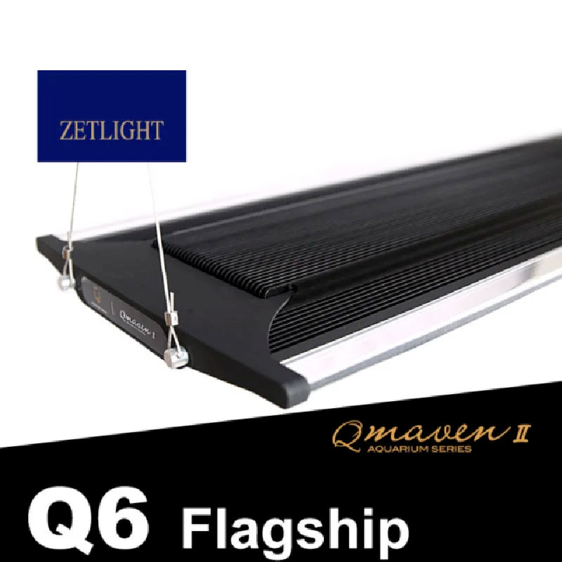 Zetlight Q6 Qmaven Fish Tank LED Lamp, Marine Coral Light, Sea Tank, Sunrise and Sunset, Wi-Fi, Q6