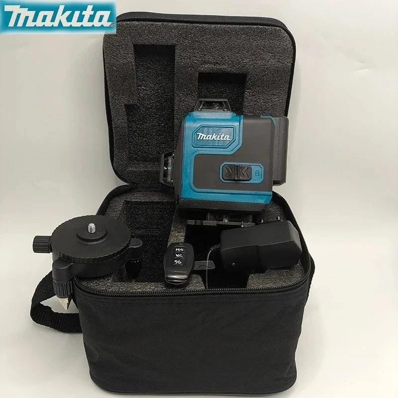 Makita 16-Line Cross Level 360 Horizontal Vertical High-Precision Green Light Laser High-Precision Wall-Mounted Portable Tool