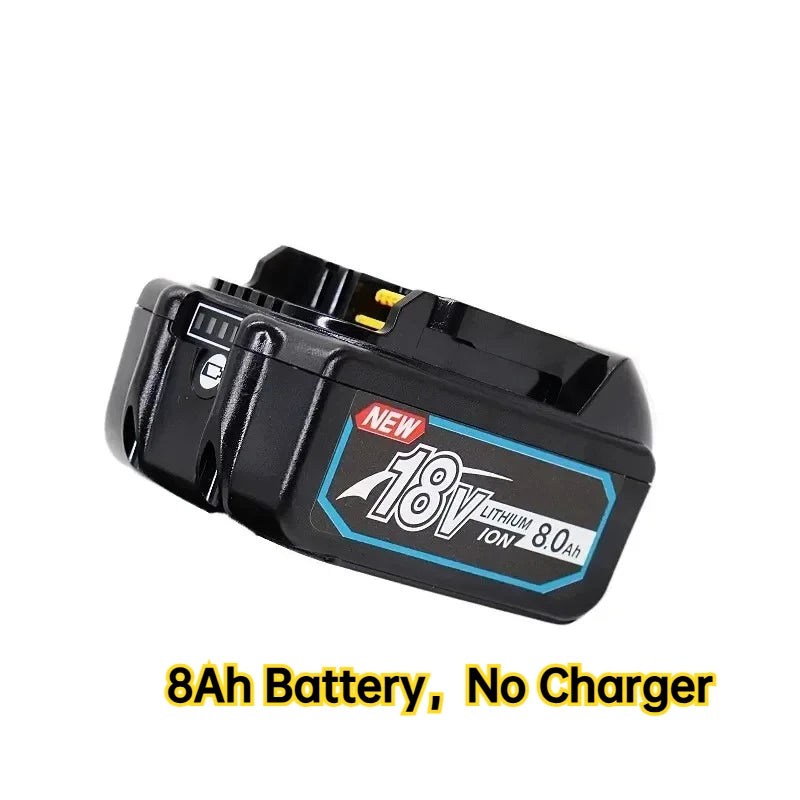 100% NEW BL1830 18V 6000mAh Battery and Charger for Makita 18V Battery Rechargeable Replacement BL1840 BL1850 BL1860 BL Tools