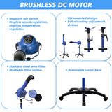 Professional High Velocity Stainless Steel PP Force Dryer Luxury Multifunction Dog Cat Grooming Hair Drying Sustainable Feature