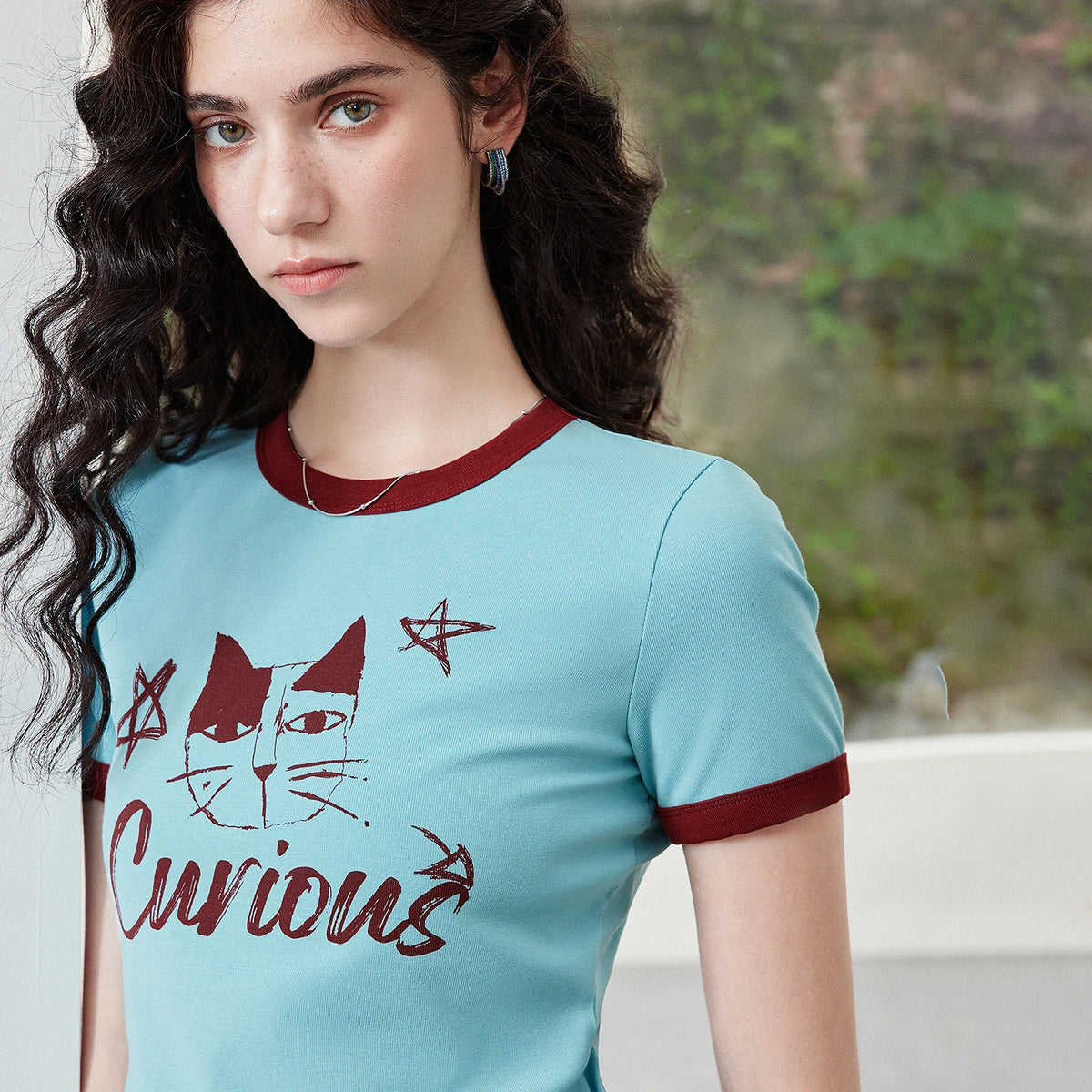 TOYOUTH Women Preppy Polo T-Shirt Summer 2026 New Arrival Contrast Color Tweed Texture Striped Short Sleeve Old Money Aesthetic