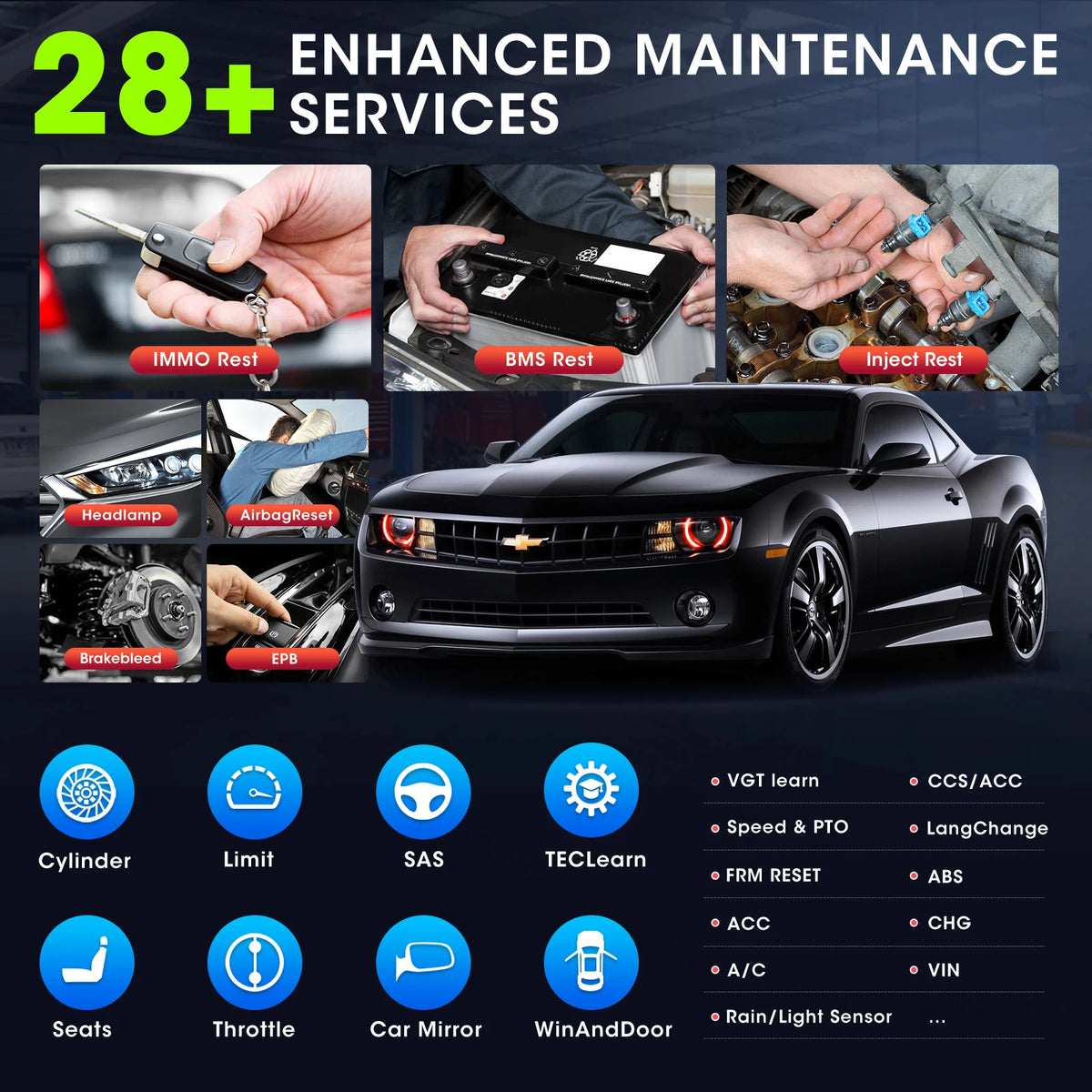 Autel MaxiIM IM508S Car Key Programming Tool OBD2 Scanner All-in-One IMMO Key Programmer Work with XP400 PRO PK IM508 KM100
