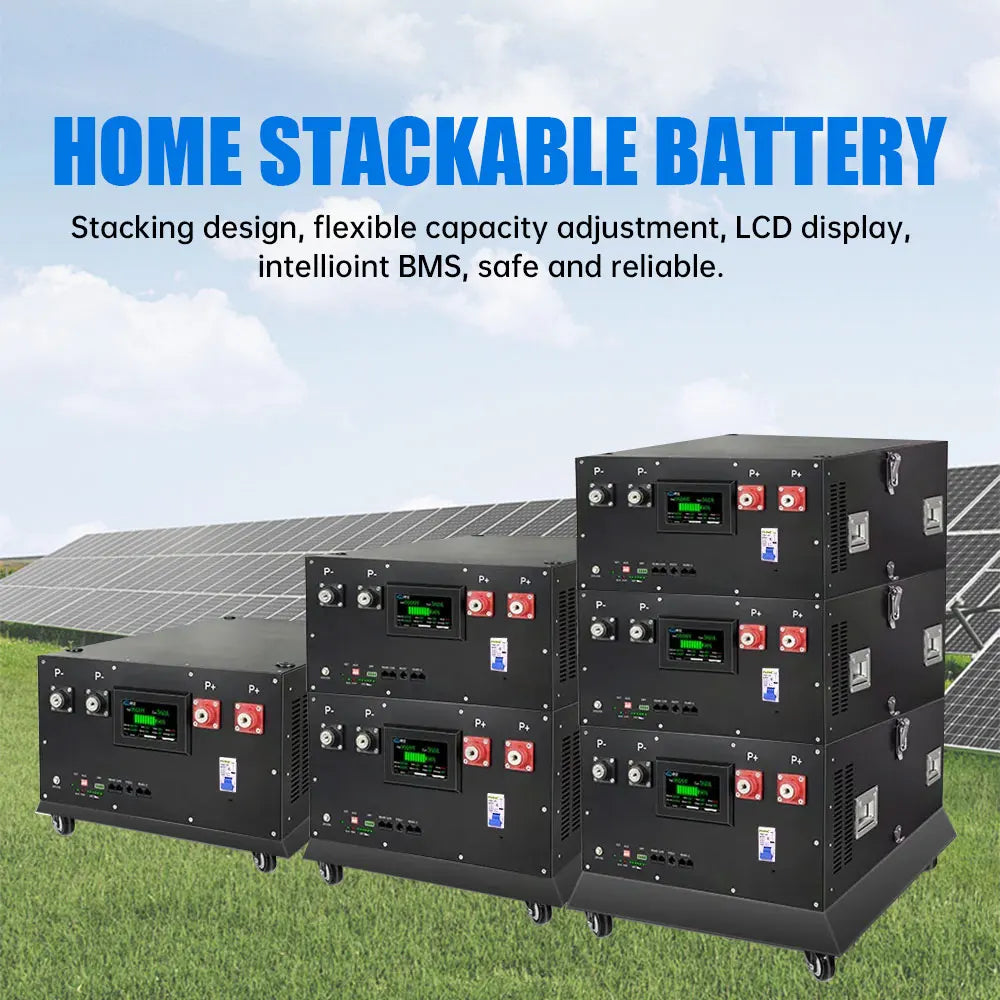 DIY 48V LiFePO4 Battery Obudowa Box Case with JK 16S 200A Smart BMS Kits V19 2A Active Balancer Home Energy Storage System