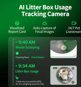 PETKIT PUROBOT MAX PRO Self Cleaning Cat Litter Box with AI-Camera, Semi-Automatic Bag Sealing,Triple Odor Control